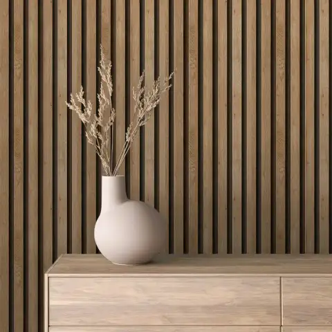 Özel Tasarım Çıtalı Ahşap duvar kağıdı, EDK-CITALIAHSAP-022