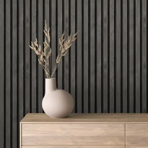 Özel Tasarım Çıtalı Ahşap duvar kağıdı, EDK-CITALIAHSAP-046