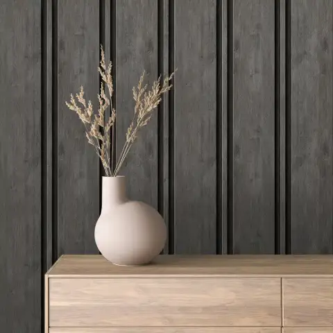 Özel Tasarım Çıtalı Ahşap duvar kağıdı, EDK-CITALIAHSAP-048