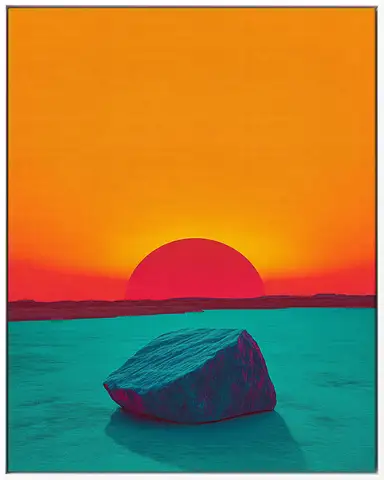 Özel Tasarım Çağdaş Sanat duvar kağıdı, EDK-TABLO-CAGDASSANAT-026