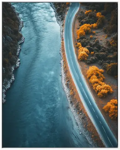 Özel Tasarım Manzara duvar kağıdı, EDK-TABLO-MANZARA-015