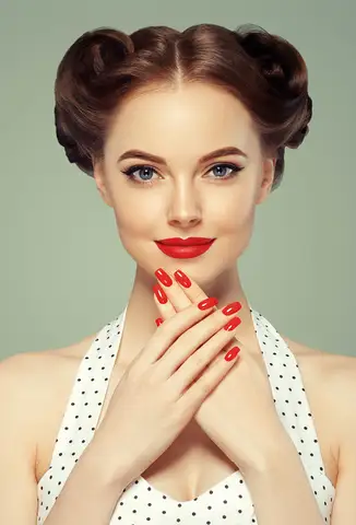 Özel Tasarım Moda Portre duvar kağıdı, EDK-TABLO-MODAPORTRE-004