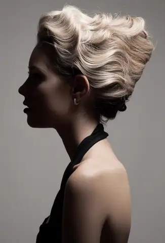 Özel Tasarım Moda Portre duvar kağıdı, EDK-TABLO-MODAPORTRE-006