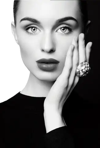 Özel Tasarım Moda Portre duvar kağıdı, EDK-TABLO-MODAPORTRE-012