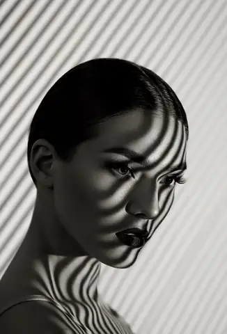 Özel Tasarım Moda Portre duvar kağıdı, EDK-TABLO-MODAPORTRE-025
