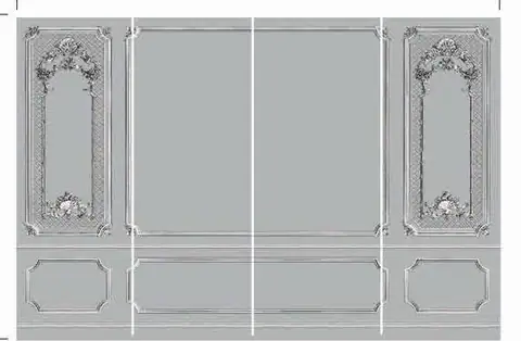 Adawall Moulding duvar kağıdı, MG2002-1