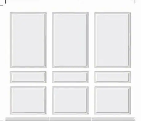 Adawall Moulding duvar kağıdı, MG2007-3
