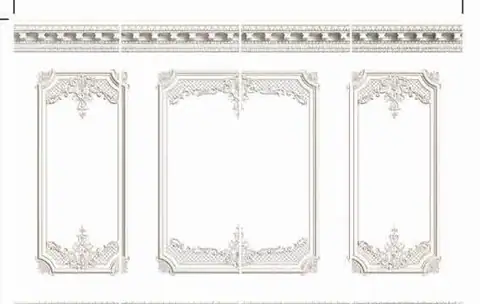 Adawall Moulding duvar kağıdı, MG2011-3
