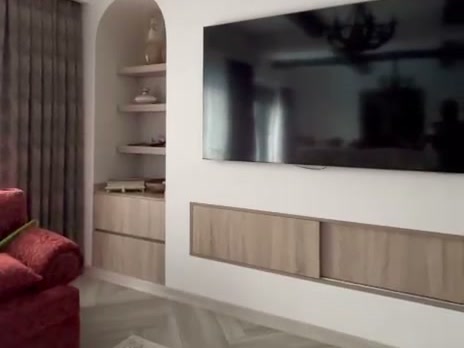 Arda Konakları Salon duvar kağıdı uygulaması